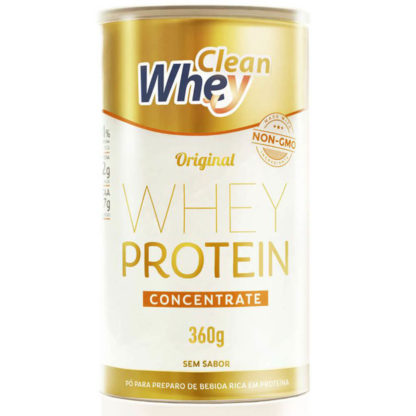 100% Whey Protein Concentrado (360g) Clean Whey
