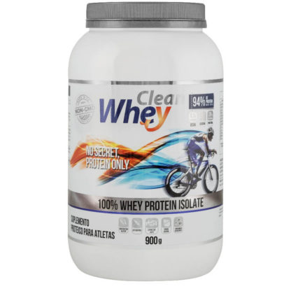 100% Whey Protein Isolado (900g Natural) Clean Whey