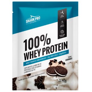 100% Whey Protein (Sachê de 40g) Shark Pro Cookies