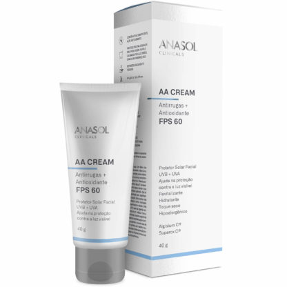 AA Cream Protetor Solar Facial FPS 60 (40g) Anasol
