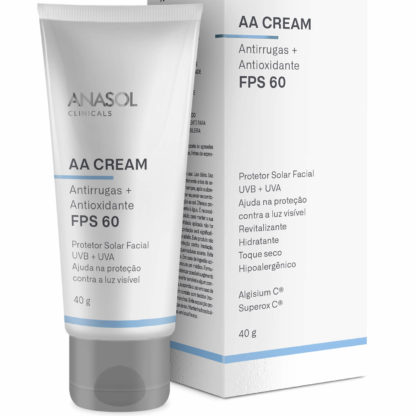 AA Cream Protetor Solar Facial FPS 60 (40g) Zoom Anasol