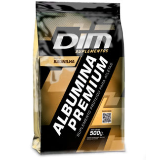 Albumina Premium (500g) Baunilha Dim Suplementos