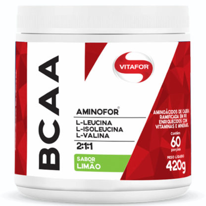 AminoFor BCAA 2:1:1 (420g) Limão Novo Vitafor