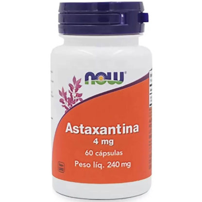Astaxantina 4mg (60 caps) NOW