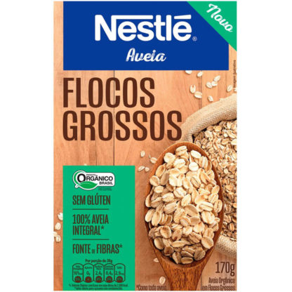 Aveia Em Flocos Grossos Orgânica (170g) Nestlé