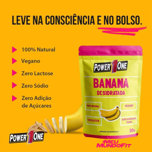 Banana Desidratada Power1One