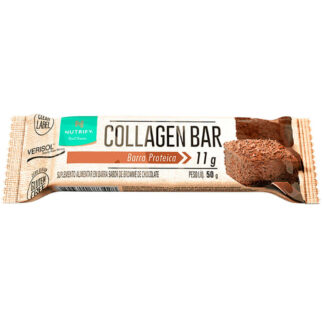 Barra de Proteína Collagen Bar (50g) Brownie De Chocolate Nutrify