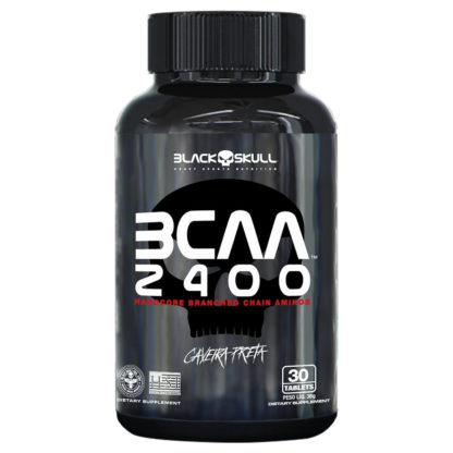 BCAA 2400 (30 caps) Black Skull