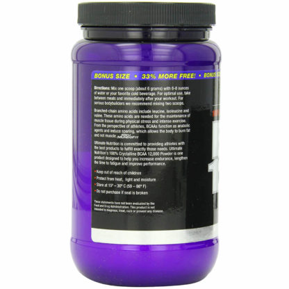 BCAA Powder 12.000 (400g Lado) Ultimate Nutrition
