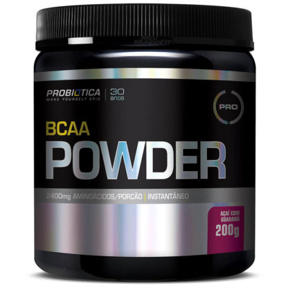BCAA Powder (200g) Guarana c/ Açaí Probiótica