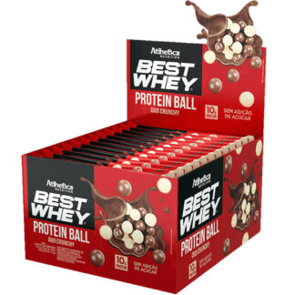 Best Whey Protein Ball 20 un. 30g Atlhetica Nutrition Duo Crunchy Display