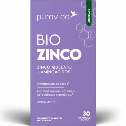 Bio Zinco Quelato (30 caps) Puravida