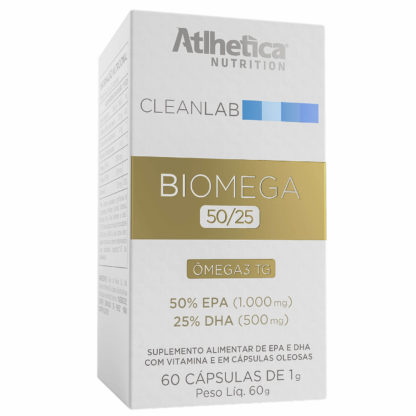 Biomega 50/25 Ômega3 TG (60 caps) Atlhetica Nutrition
