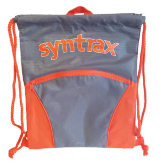 Bolsa AeroCross Bag Cinza + Laranja Syntrax