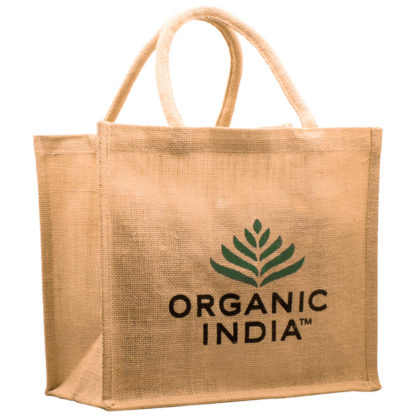Bolsa/ Sacola de Juta - Organic India