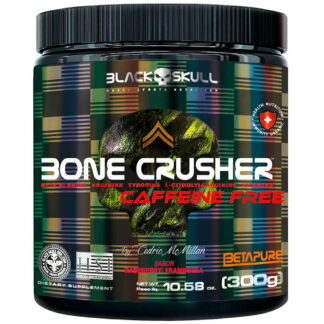Bone Crusher Caffeine Free (300g) Black Skull