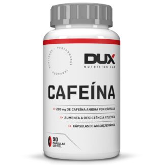 cafeina 90 caps dux nutrition lab frente