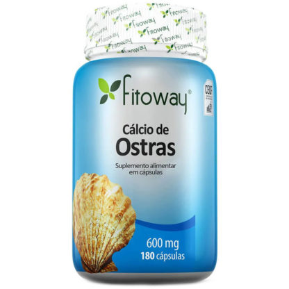 Cálcio De Ostras (180 caps) Fitoway