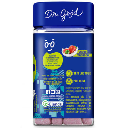 Cálcio + Vitamina D3 (60 Gomas) Direita Dr. Good