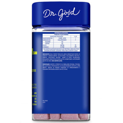 Cálcio + Vitamina D3 (60 Gomas) Dr. Good