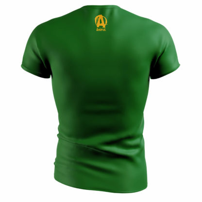Camiseta Animal (Verde e Amarela) Costas Universal Nutrition