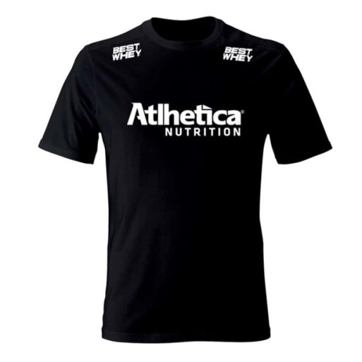 Camiseta Best Whey (Preta) Atlhetica Nutrition