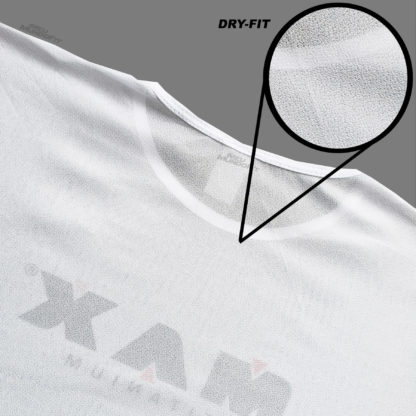 Camiseta Branca (Dry-Fit) Zoom Max Titanium