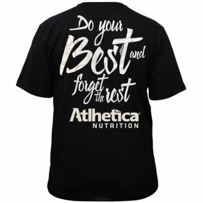 Camiseta Do Your Best (100% Algodão Costas) Atlhetica Nutrition