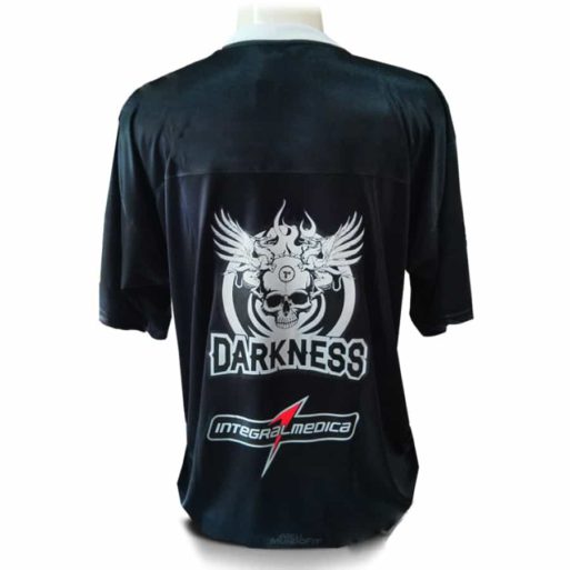 Camiseta Futebol Americano Darkness Integralmédica Atrás
