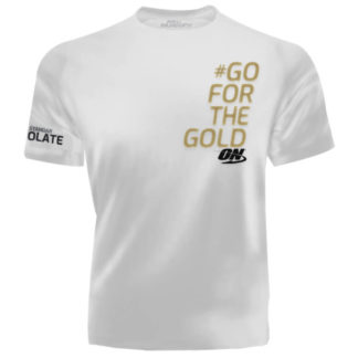 Camiseta Go For The Gold (Branca) Optimum Nutrition