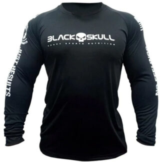 Camiseta Manga Longa Soldado BOPE (Dry Fit) Preto Black Skull