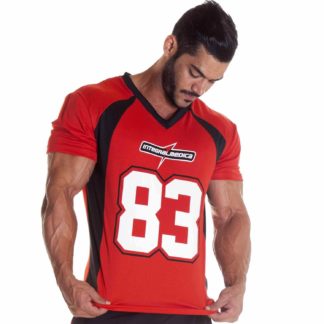 Camiseta NFL Vermelha (100% Poliéster) Integralmédica