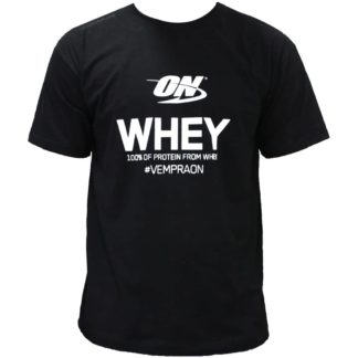Camiseta Optimum Whey 100% Protein Optimum Nutrition