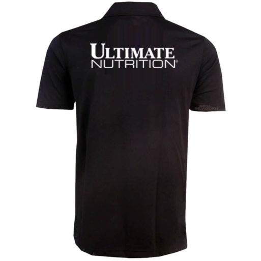 Camiseta Polo Preta Costas Ultimate Nutrition