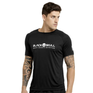 Camiseta Preta (100% Algodão) Black Skull