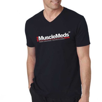 Camiseta Preta (Dry Fit) MuscleMeds