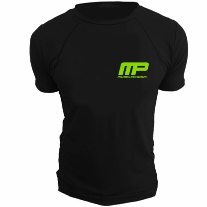 Camiseta Preta MP (100% Poliéster) Muscle Pharm
