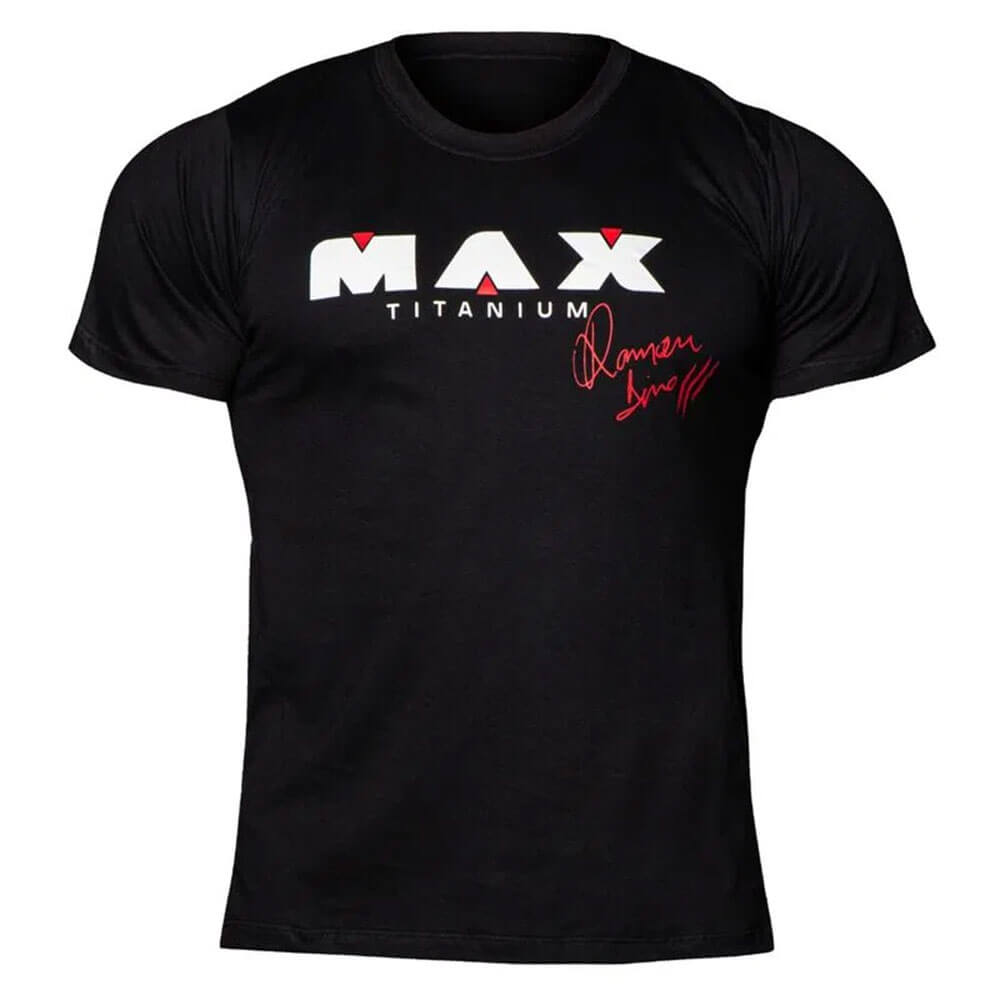 Camiseta Max Titanium Preta (Masculina) - Meu Mundo Fit