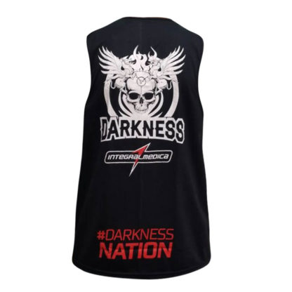 Camiseta Regata Darkness Nation (Preta) Costa Integralmédica