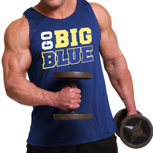 Camiseta Regata Go Big Blue (Dry Fit) Masculina MHP