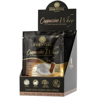 Cappuccino Whey (14 Sachês de 32g) Essential Nutrition