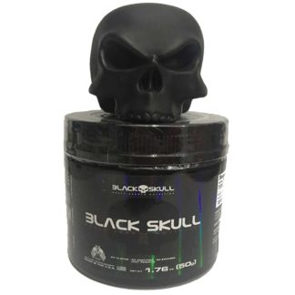 Caveira Preta 3D Black Skull