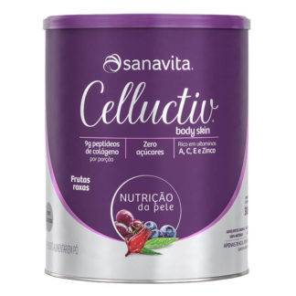 Celluctiv Body Skin (300g Frutas Roxas) Sanavita