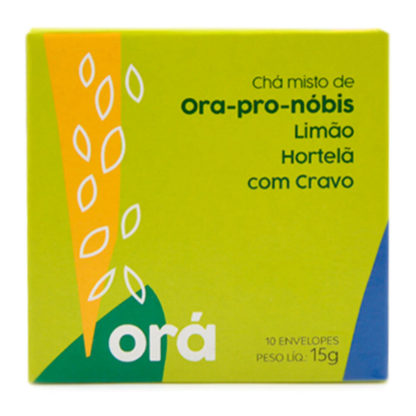 Chá Misto Ora-Pro-Nóbis Limão (10 sachês) Orá