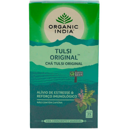 Chá Tulsi Original (25 sachês) Organic India