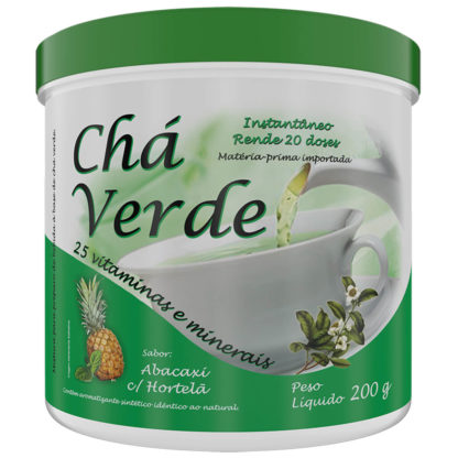 Chá Verde (200g) Abacaxi com Hortelã New Millen