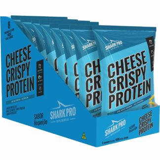 Cheese Crispy Protein Salgadinho Proteico 8 un. de 50g Shark Pro