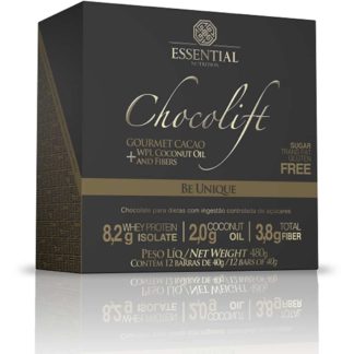 Chocolift Be Unique (12 barras de 40g) Essential Nutrition