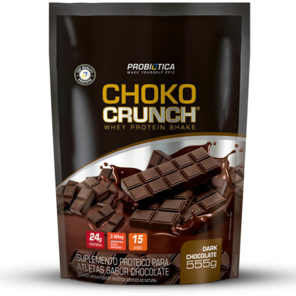 Choko Crunch Whey Protein 3W (555g Chocolate) Probiótica