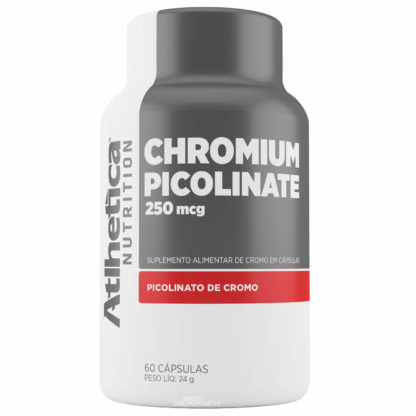 Chromium Picolinate 250mcg (60 caps) Atlhetica Nutrition